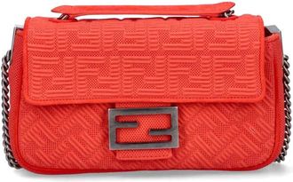 Fendi Borsa Baguette Chain Midi