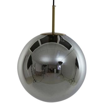 Light & Living Light & Living - l&aacute;mpara colgante - Medina - negro - vidrio