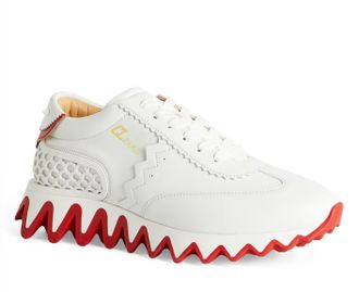 Christian Louboutin Loubishark Calfskin Sneakers Size 40