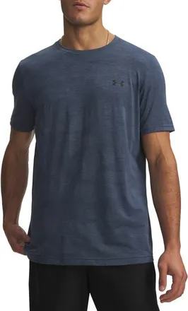 Under Armour Vanish Elite Seamless Performance T-Shirt in Downpour Gray/ultimate Black at Nordstrom, Size Xxx-Large