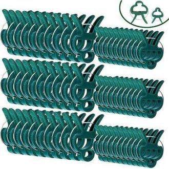 OEM 60 Pinzas Para Plantas, 2 Tama&ntilde;os, Reutilizables (30 Pinzas Grandes Y 30 Pinzas Peque&ntilde;as)