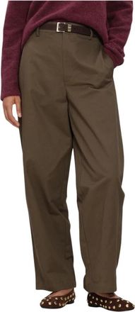 MY ESSENTIAL WARDROBE Dames Broeken Mwgisva Kendel Barrel Pant - Dames - Broeken - Groen - XS - Broeken