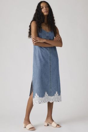 Levi's Vestido lencero 90s Denim - Mujer - XS - Azul / Slipped My Mind