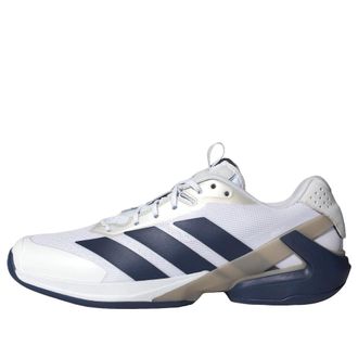 adidas Adizero Ubersonic 5 White Dark Blue JR1736