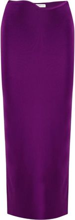 CHRISTOPHER ESBER Maparadita Skirt - Dames - Maxi Rokken - Paars - M - Nylon - Rokken