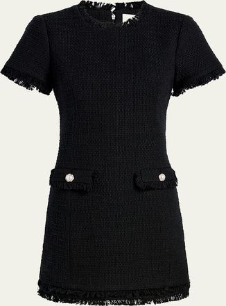 Cinq &agrave; Sept Brandi Tweed Mini Shift Dress