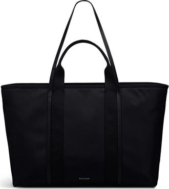Radley London Halley Row Large Ziptop Tote Bag in Black at Nordstrom