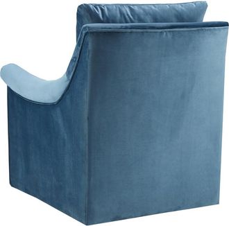 Madison Park Upholstered Swivel Accent Chair