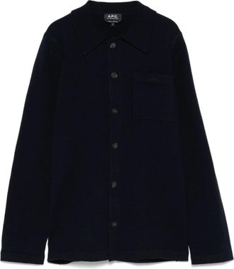 A.P.C. Mujer, Blusas y Camisas, Azul, Talla: L