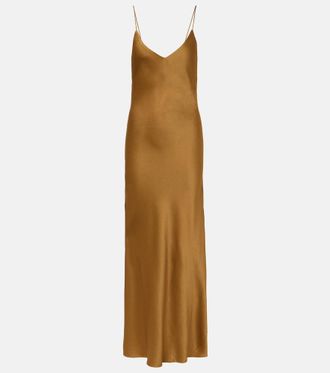 Blaz&eacute; Milano Manipur satin slip dress