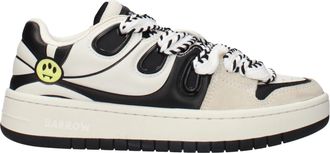 Barrow Sneakers Skate Dames Leer Beige/Zwart