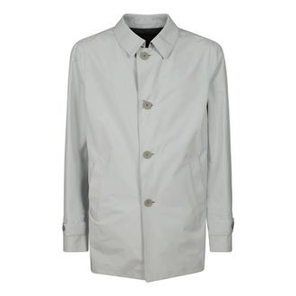 Herno Heren, Jassen, Grijs, Maat: XL Poliester