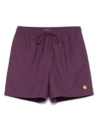 Carhartt Work in Progress Chase swim shorts - men - Polyester/Polyester - S - Purple