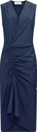 C&acirc;llas Milano AGNES Wrap dress in Blue at Nordstrom, Size 14