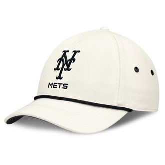 Nike New York Mets Club Nike Mens MLB Adjustable Hat in White | NB5611KNME-JRX