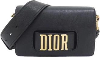 Dior Pre-owned Diorevolution Calf Shoulder Bag - Dames - Vintage Schoudertas - Zwart - ONE Size - Leer - Vintage
