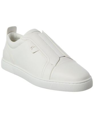 Christian Louboutin St Louis Leather Slip-On Sneaker