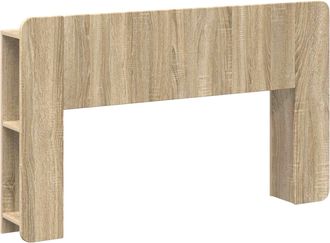 vidaXL Cabecero Con Armario Sonoma Madera De Ingenier&iacute;a Vidaxl