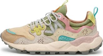 Flower Mountain Yamano 3 Sneakers - Dames - Sneakers - Veelkleurig - 38 EU - Leer - Schoenen