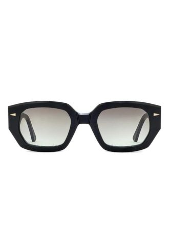Ahlem x Campbell Addy square-frame sunglasses - unisex - Acetate - 48 - Black