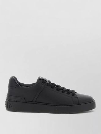 Balmain leather low-top sneakers