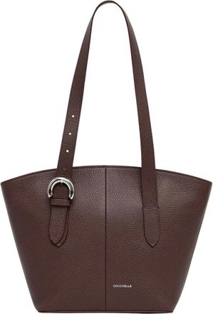 Coccinelle Tote Bags - Dames - Shoppers - Bruin - ONE Size - Leer - Tassen