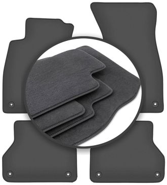 OEM Alfombrillas Premium Para Audi A4 B9 Sportback, Sed&aacute;n, Station Wagon, Avant, Allroad (2015-)