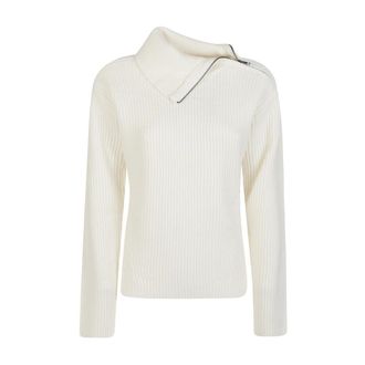 P.A.R.O.S.H. P.a.r.o.s.h., Truien & Vesten, Dames, Beige, S, Ladybird Long Sleeve Sweater