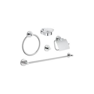 GROHE Juego De Accesorios Essentials 40344001, Cromado - Grohe