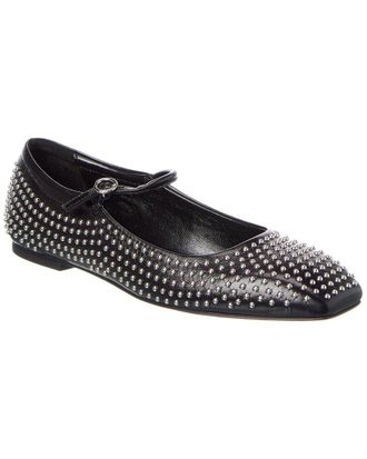 Aeyde Uma Mini Leather Flat