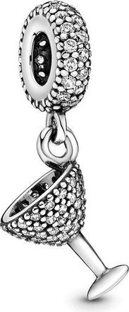 Pandora Moments Silver Cz Charm