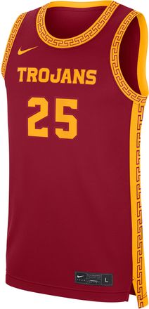 Nike USC Replica Nike Mens College Basketball Jersey in Red | NCBJ0GAMSCJ-5D3