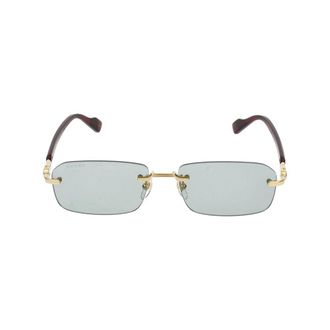 Gucci Gg1221S Sunglasses - male - Gucci - Sunglasses - Yellow - 56 MM - Accessories