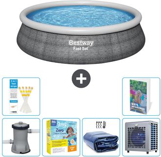 Bestway Piscina Bestway Fast Set Redonda - 457x84 Cm - 7-piezas S331
