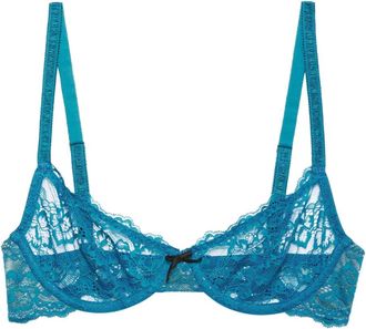 Fleur du Mal Bianca Lace bra - Blue