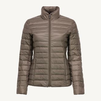 Jott Donsjas met ritssluiting en opstaande kraag Cha