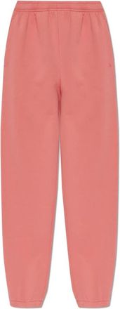 Acne Studios Trainingsbroeken met geribbelde boorden - Dames - Sweatpants - Roze - Xs/S - Katoen - Broeken