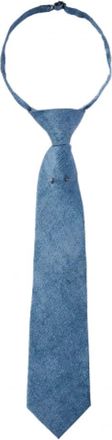 Barbara Bui Corbata de seda con piercing - Accessories - Mujer - Azul - ONE SIZE