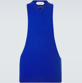 Versace Cotton tank top