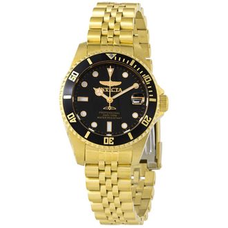 Invicta Pro Diver Quartz Black Dial Ladies Watch 29190