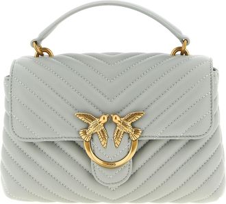 Pinko Mini Lady Love Puff Borse A Mano Grigio-Donna