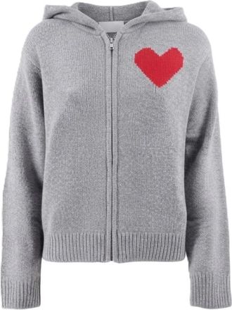 MC2 Saint Barth Felpa con zip Kyla - - Knitwear - Donna - Grigio - M