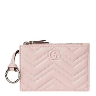 Gucci GG Marmont Zip Key Pouch