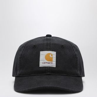 Carhartt Work in Progress Canvas Cap Black/Stone washed