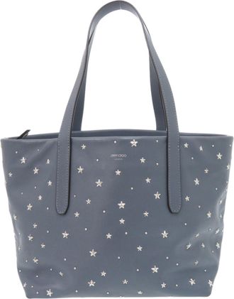 Jimmy Choo London Leather Handbag (Pre-Owned)