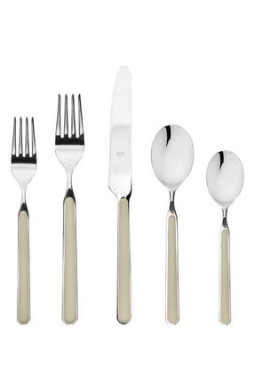 Mepra Fantasia 5-Piece Place Setting in Dark Grey at Nordstrom