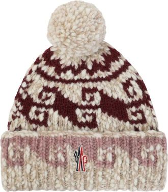 Moncler Cappello Grenoble - - Accessories - Donna - Beige - ONE SIZE