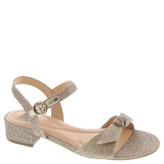 Easy Spirit Ginova Sandals Womens Gold Bow Detail Adjustable Strap HTAT1674