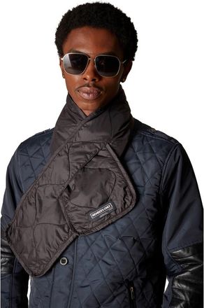 Members Only Quilted Scarf in Black at Nordstrom