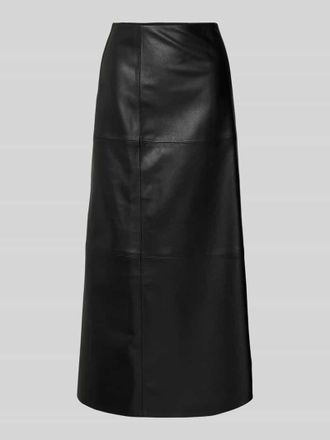 Jake*s Maxirock in Leder-Optik in Black, Gr&ouml;&szlig;e 34